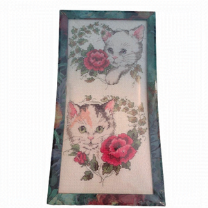 Counted Cross Stitch Kit #9326 Kittens Cats by‎ Design Works Crafts Grannycore